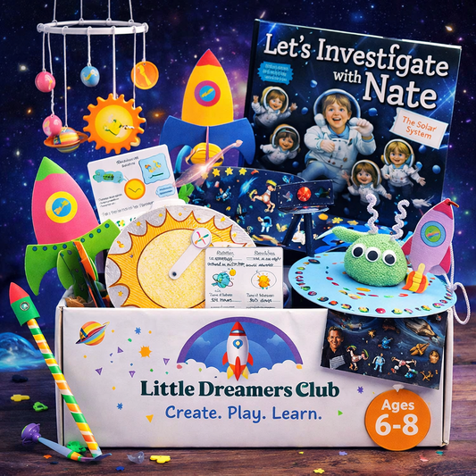 Pioneer Ages 6 - 8 | Quarterly Craft Subscription Box for Kids - Little Dreamers Club