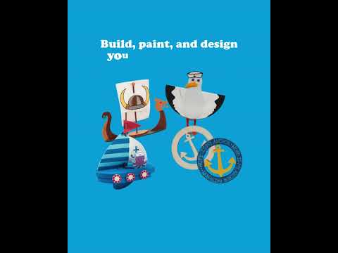 Video preview of the Navigating theWaterways craft box for kids ages 3–5 with themed crafts, book, and supplies.