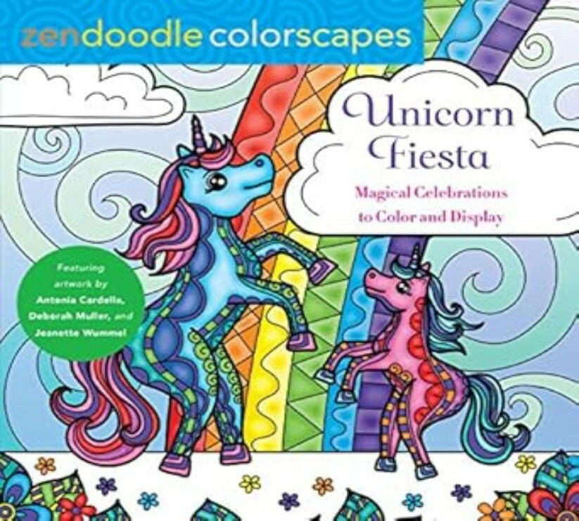 Cover illustration of the Unicorn Fiesta book.