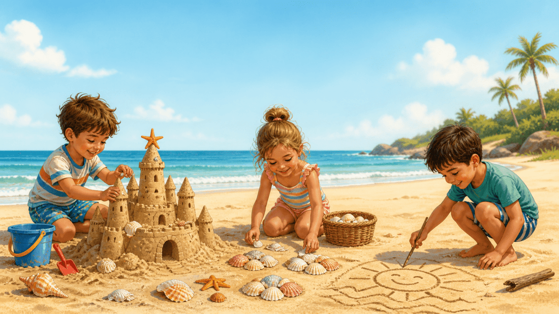 10 Easy Beach Activities for Kids That Spark Creativity - Little Dreamers Club