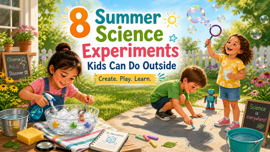 8 Summer Science Experiments Kids Can Do Outside - Little Dreamers Club