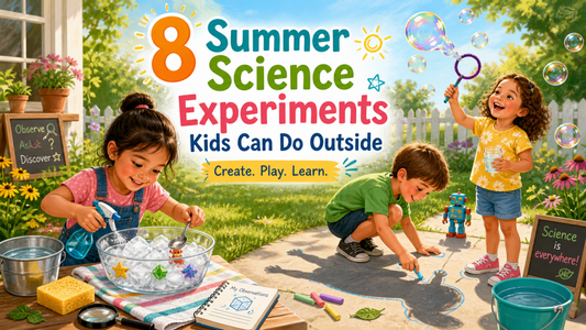8 Summer Science Experiments Kids Can Do Outside - Little Dreamers Club