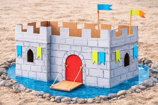 A Magical Recycled Castle for Creative Kids - Little Dreamers Club