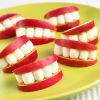 🐛 Apple Peanut Butter Snack Bites – A Fun & Healthy Treat! - Little Dreamers Club