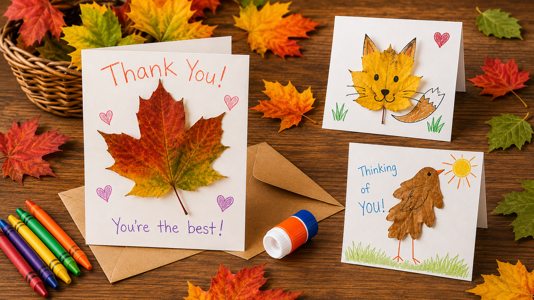 Fall Leaf Cards: Turn a Nature Walk into a Thoughtful Craft