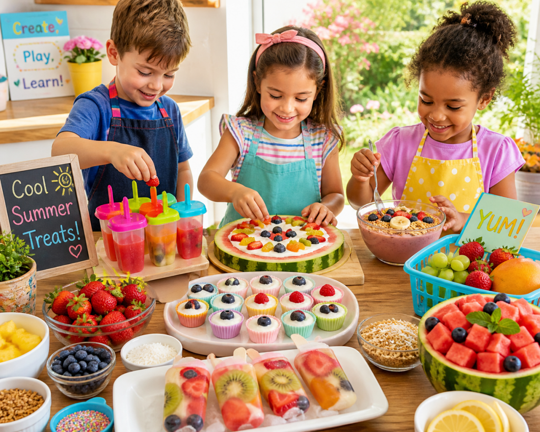 Cool Summer Treats Kids Can Help Make - Little Dreamers Club