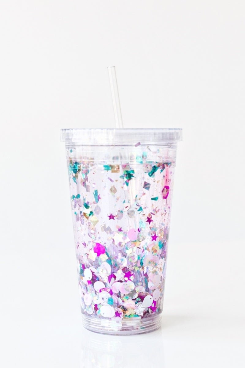 DIY Floating Glitter Tumbler - Little Dreamers Club
