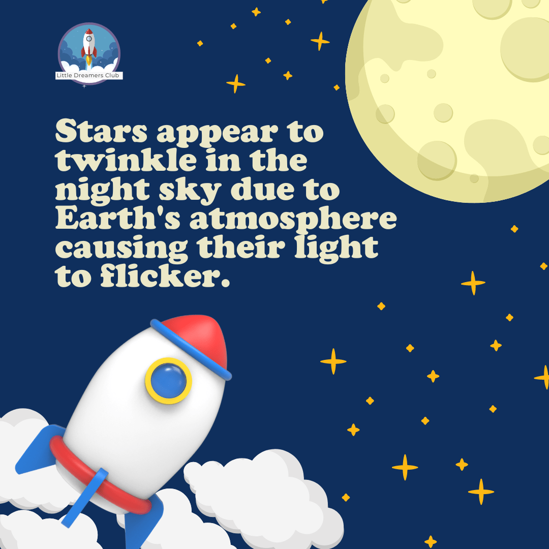 Ever wondered why stars seem to twinkle?