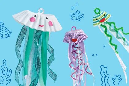 Floating Jellyfish Craft for Kids - Little Dreamers Club