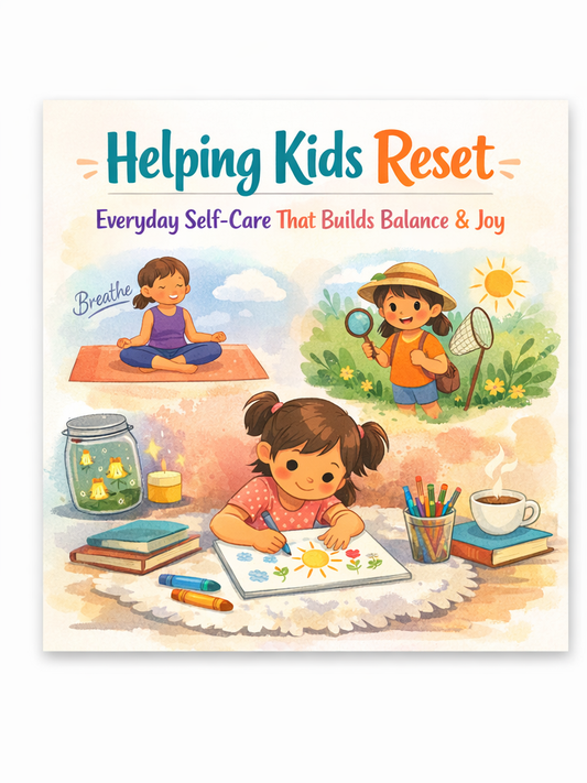 Helping Kids Reset | Everyday Self Care Habits That Build Balance & Joy | Part 1 - Little Dreamers Club