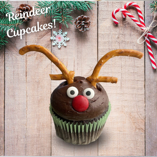 Holiday Reindeer Cupcakes Recipe 🍰 - Little Dreamers Club