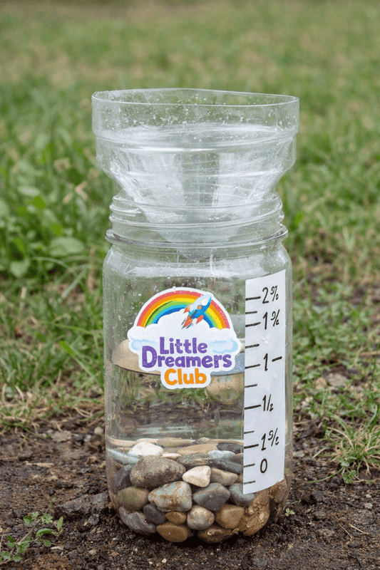 How to Make a Simple Rain Gauge with Kids - Little Dreamers Club