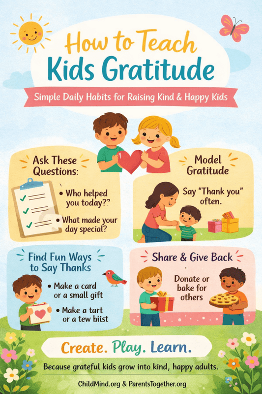 How to Teach Kids Gratitude (Simple Daily Habits That Actually Work) - Little Dreamers Club