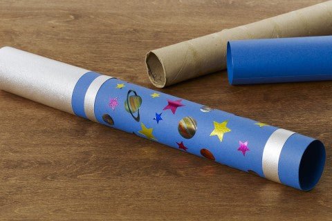 Make a Cardboard Tube Telescope with Your Kids - Little Dreamers Club