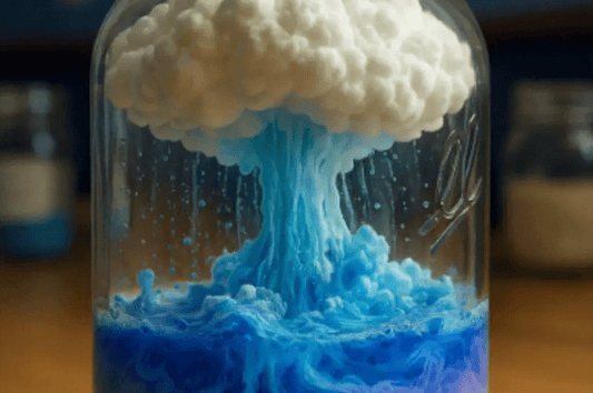 Make a Rain Cloud in a Jar – A Magical Science Experiment for Kids! 🌧️ - Little Dreamers Club