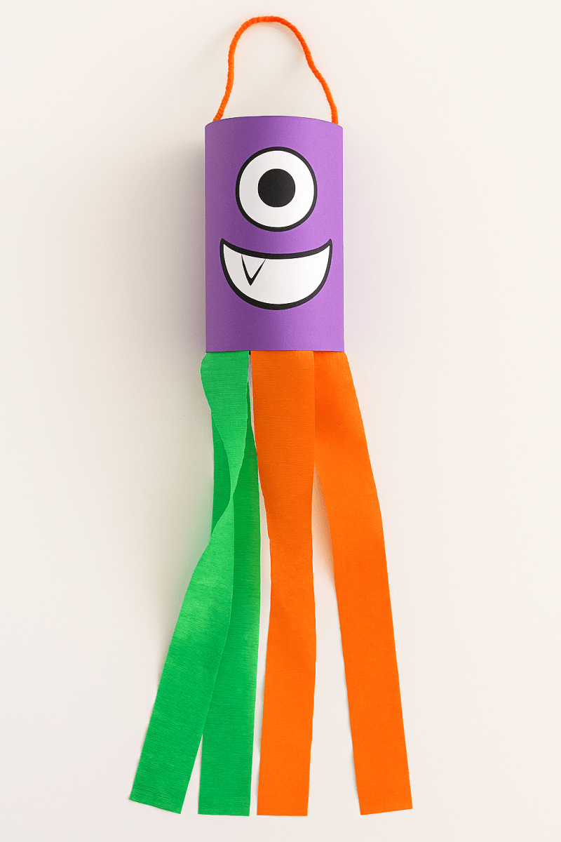 Make Your Own Monster Windsocks – A Fun and Easy Kids Craft! - Little Dreamers Club