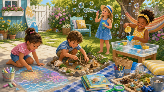 Screen-Free Summer Activities for Kids: Beach, Backyard, and Beyond - Little Dreamers Club