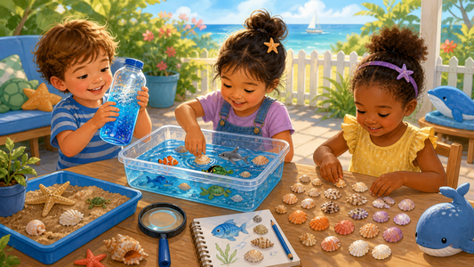 Simple Ocean Science Activities for Preschoolers - Little Dreamers Club