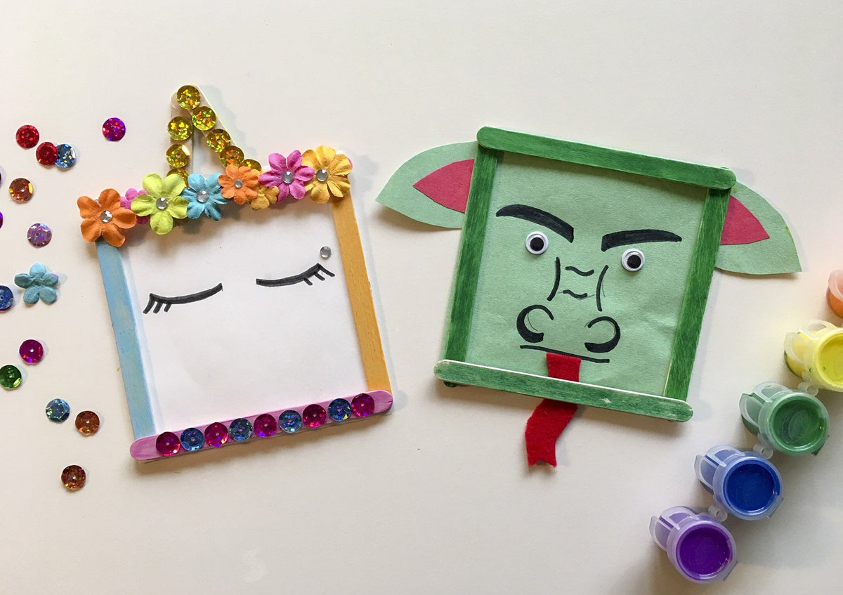 Kids Unicorn and Monster Christmas Ornaments! - Little Dreamers Club