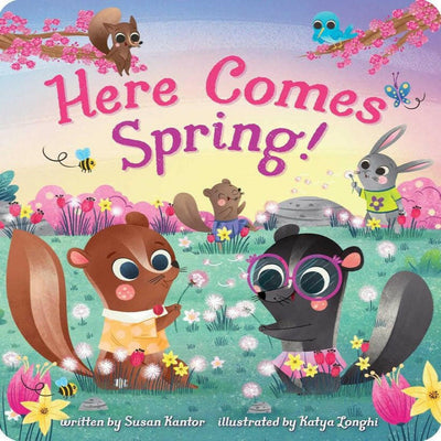 Book cover Spring into Fun!, one of the books found in the Spring Craft Box