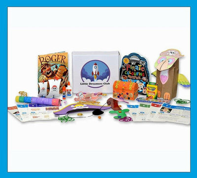 Adventurer Ages 3 - 5 - Bi - Monthly Craft Subscription Box for Kids - Little Dreamers Club