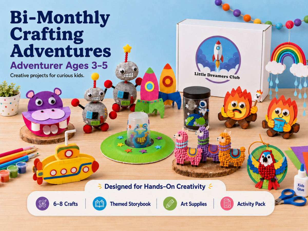 Adventurer Ages 3–5 Bi-Monthly Gift Subscription - Little Dreamers Club