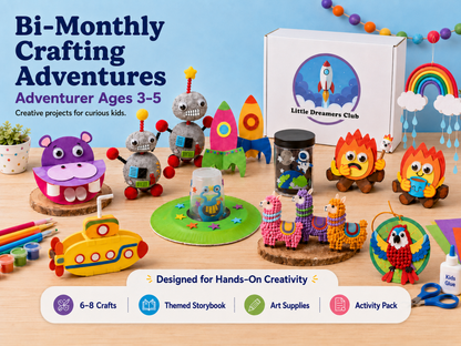 Adventurer Ages 3–5 Bi-Monthly Gift Subscription - Little Dreamers Club