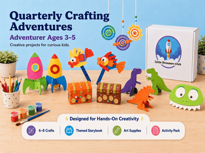 Adventurer Ages 3–5 Quarterly Gift Subscription - Little Dreamers Club