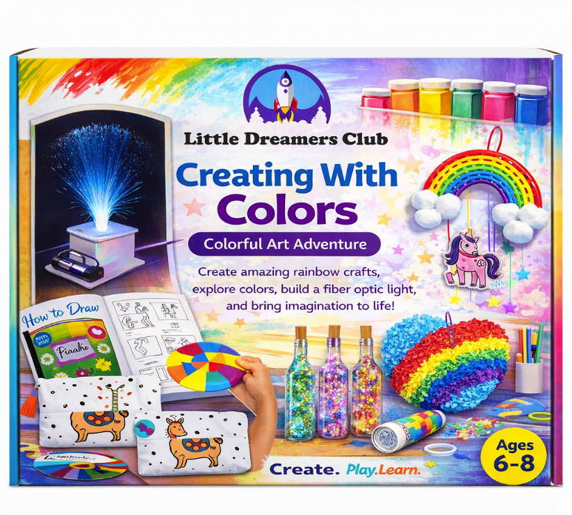 Pioneer Ages 6 - 8 | Bi - Monthly Craft Subscription Box for Kids - Little Dreamers Club