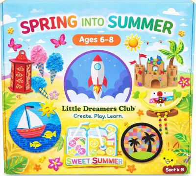 Pioneer Ages 6 - 8 | Bi - Monthly Craft Subscription Box for Kids - Little Dreamers Club