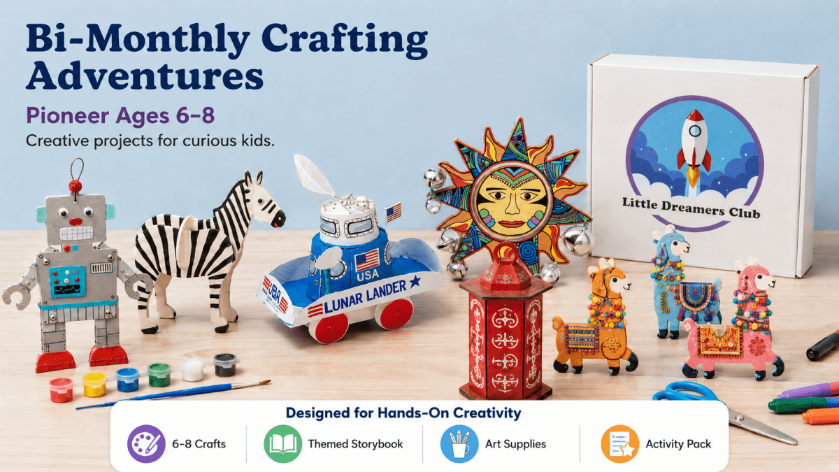 Pioneer Ages 6–8 Bi-Monthly Gift Subscription - Little Dreamers Club