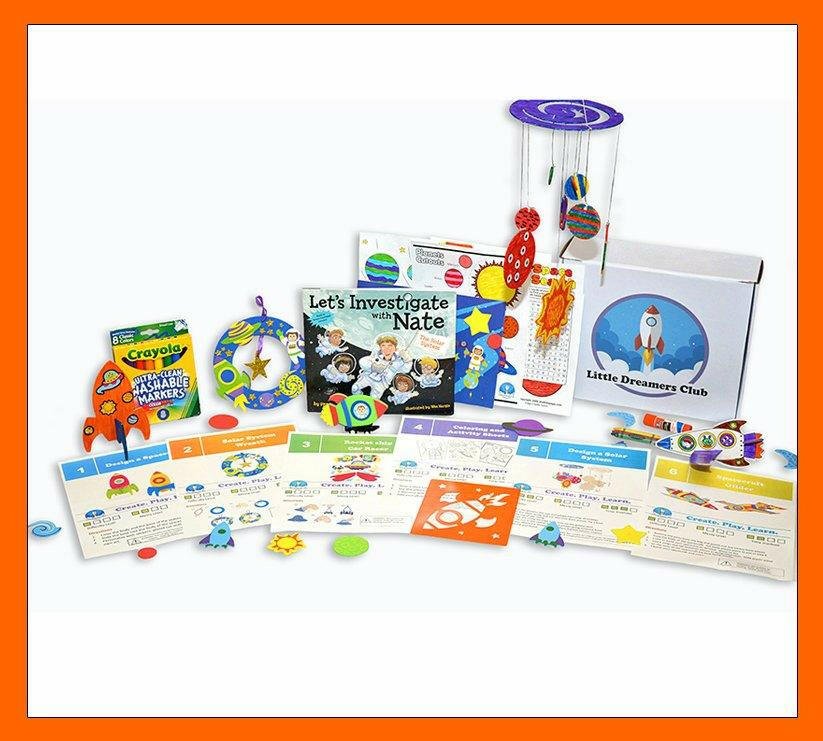 Pioneer Ages 6 - 8 - Quarterly Craft Subscription Box for Kids - Little Dreamers Club