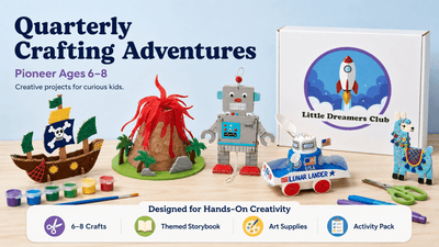 Pioneer Ages 6–8 Quarterly Gift Subscription - Little Dreamers Club