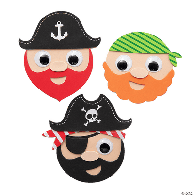 Pirate Adventures Craft Box Ages 3 - 5 - Little Dreamers Club