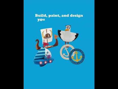 Video preview of the Navigating theWaterways craft box for kids ages 3–5 with themed crafts, book, and supplies.