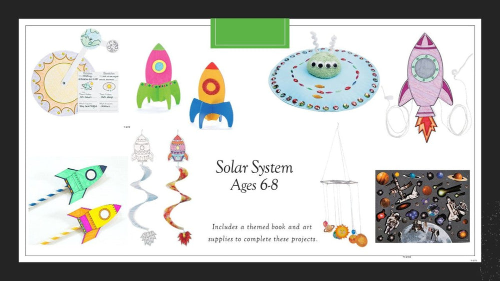 Solar System Craft Box Ages 6 - 8 - Little Dreamers Club