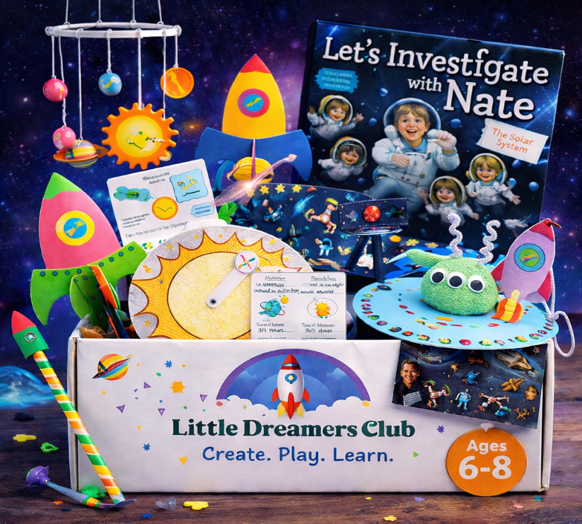 Solar System Craft Box Ages 6 - 8 - Little Dreamers Club