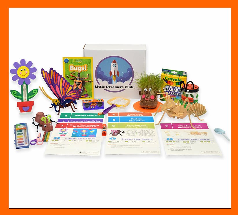 The Backyard Explorer Craft Box - Ages 6 - 8 - Little Dreamers Club