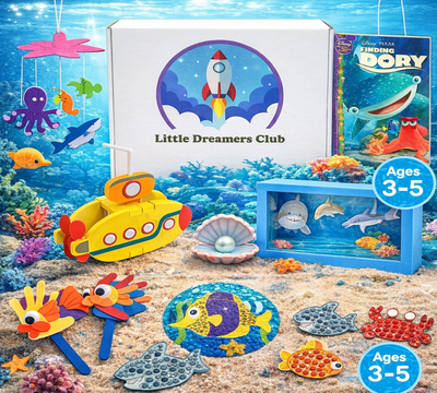 The Breathtaking Under Sea Adventure Craft Box Ages 3 - 5 - Little Dreamers Club
