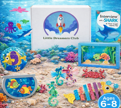 The Breathtaking Under Sea Adventure Craft Box Ages 6 - 8 - Little Dreamers Club