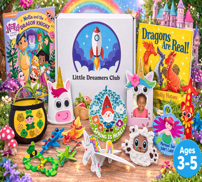 The Dazzling Mythical Creatures Craft Box Ages 3 - 5 - Little Dreamers Club