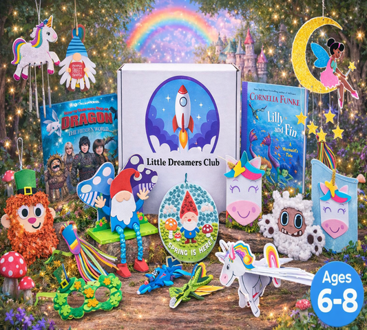 The Dazzling Mythical Creatures Craft box Ages 6 - 8 - Little Dreamers Club