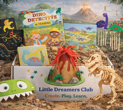 The Dinosaur Craft Box Ages 6 - 8 - Little Dreamers Club