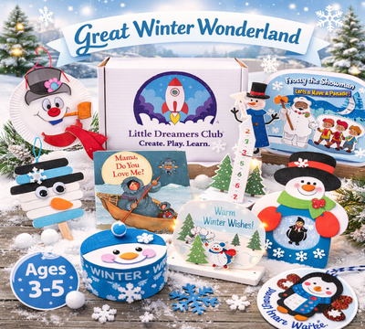 The Great Winter Wonderland Craft Box Ages 3 - 5 - Little Dreamers Club