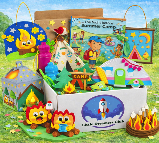 The Incredible Camping Adventure Craft Box for Ages 3 - 5 - Little Dreamers Club