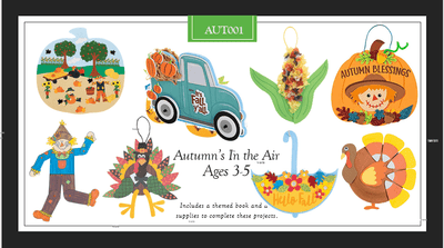 The Spectacular Autumn Craft Box, Ages 3 - 5 - Little Dreamers Club