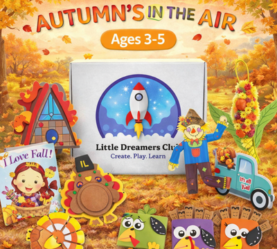 The Spectacular Autumn Craft Box, Ages 3 - 5 - Little Dreamers Club