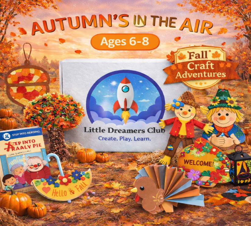 The Spectacular Autumn Craft Box, Ages 6 - 8 - Little Dreamers Club