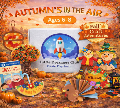 The Spectacular Autumn Craft Box, Ages 6 - 8 - Little Dreamers Club