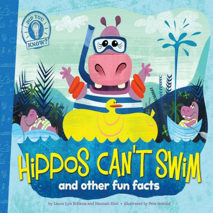 Book Cover photo of Hippos Can't Swim and other fun facts